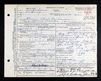 Buchanan, Clarerence Alfred (Death Cert.)